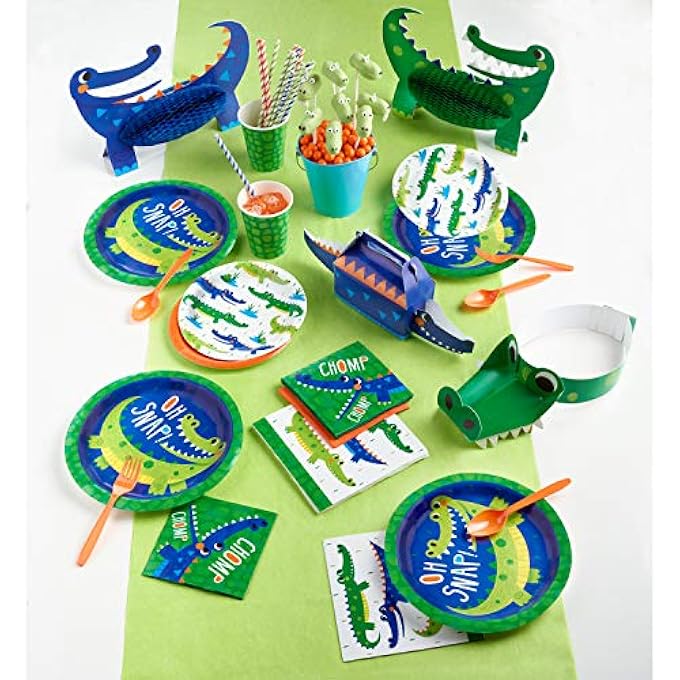 ALLIGATOR PARTY LUNCHEON NAPKIN 16PCS - Image 3